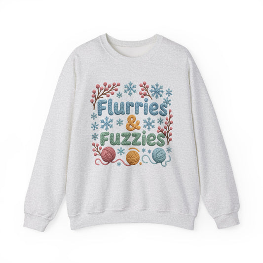 Flurries and Fuzzies Sweatshirt ☃️