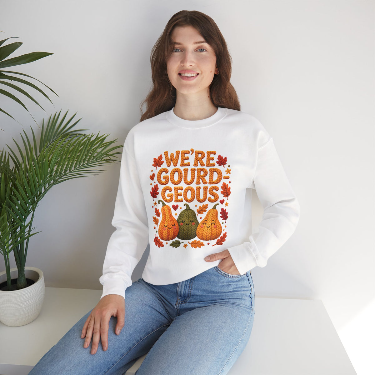 We're Gourdgeous Sweatshirt - Updated
