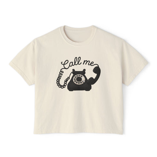 Call me - Boxy Tee