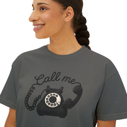 Call me - Boxy Tee