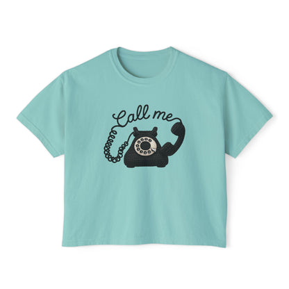 Call me - Boxy Tee
