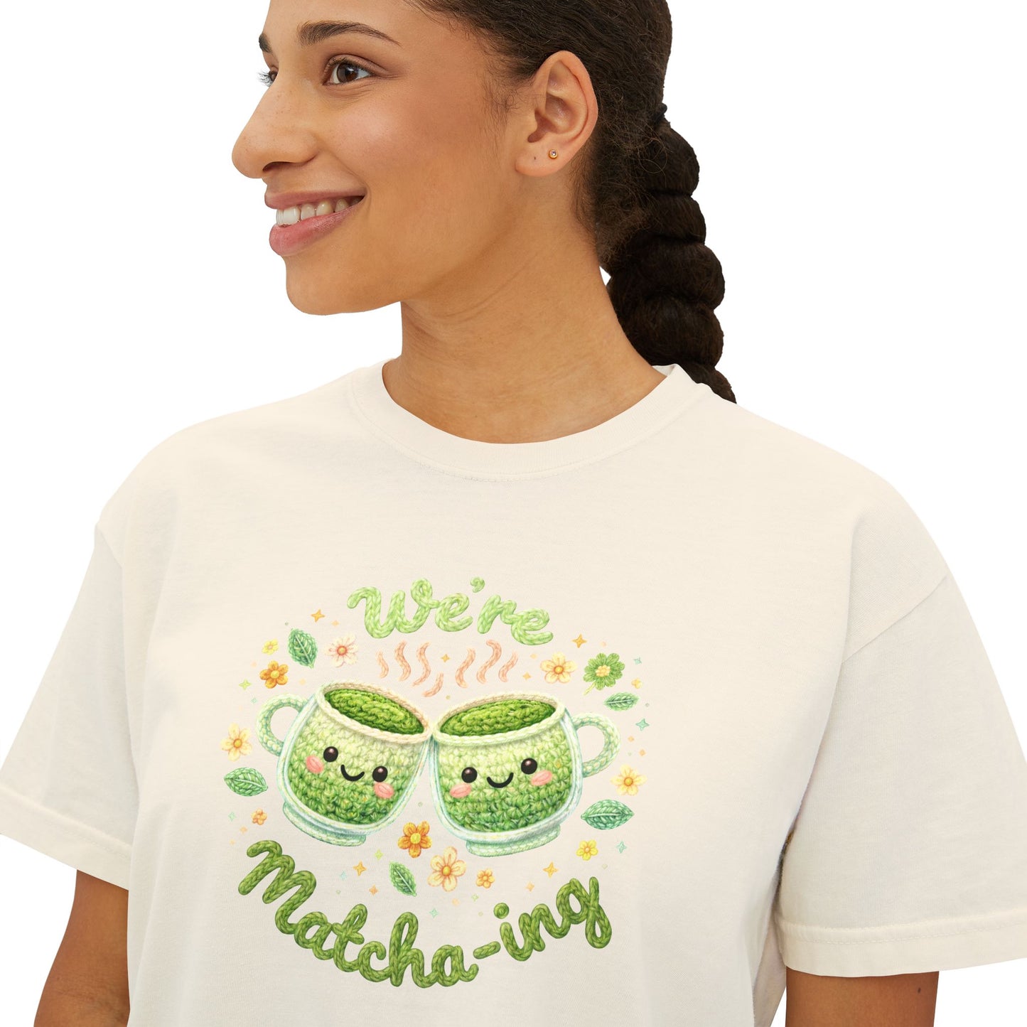 We're Matcha'ing - Boxy Tee