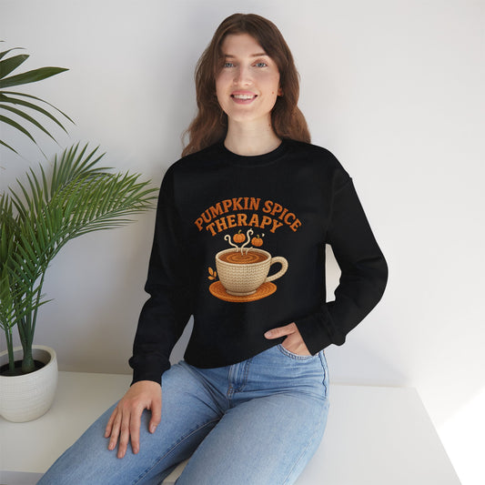 Pumpkin Spice Therapy 🎃 - Sweatshirt