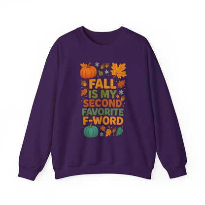 Fall is my Second Favorite F-Word sweatshirt - Updated