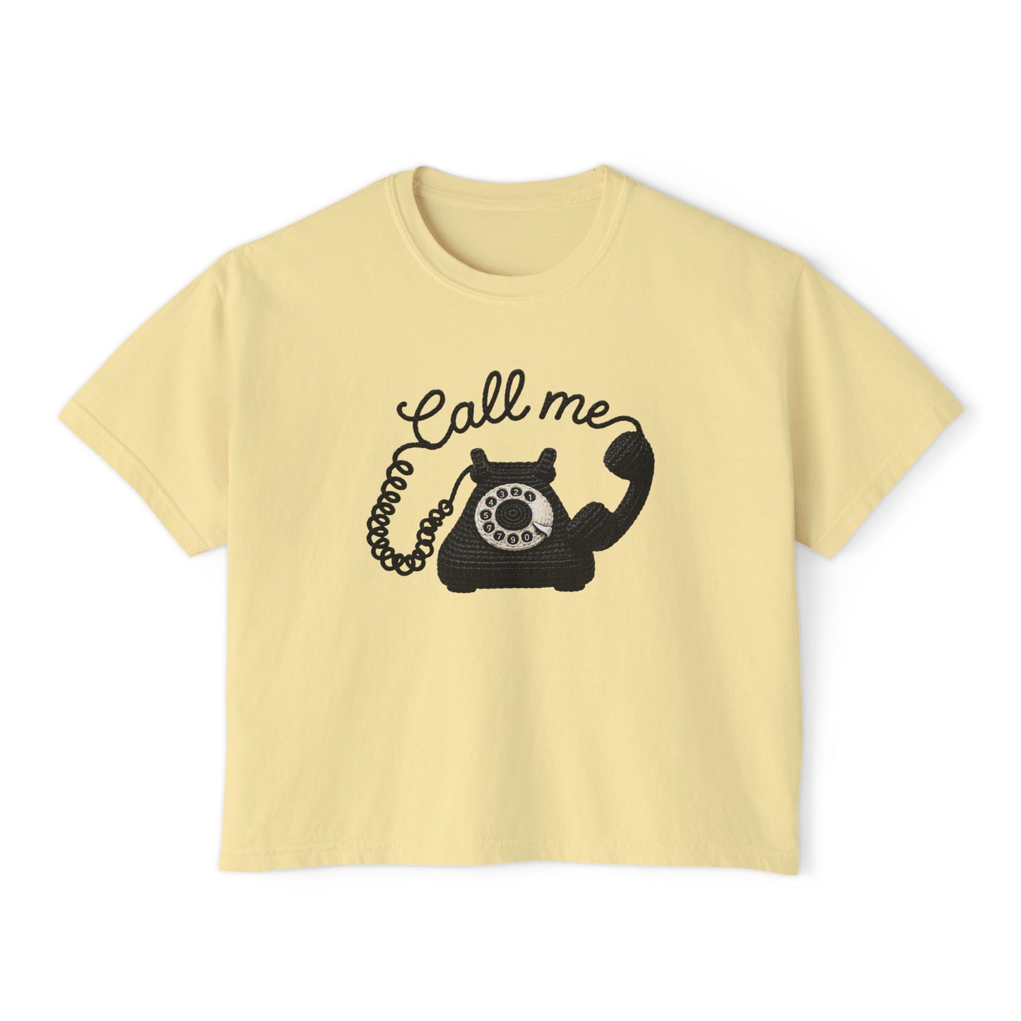 Call me - Boxy Tee