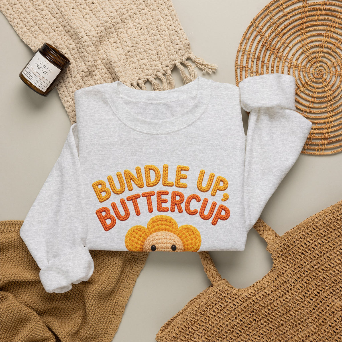 🌼 Bundle Up Buttercup sweatshirt - Updated