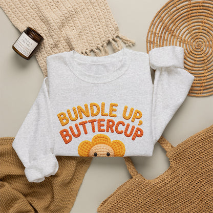 🌼 Bundle Up Buttercup sweatshirt - Updated