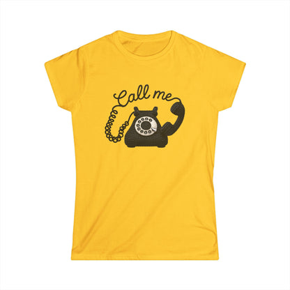 Call Me ☎️ - Softstyle Tee