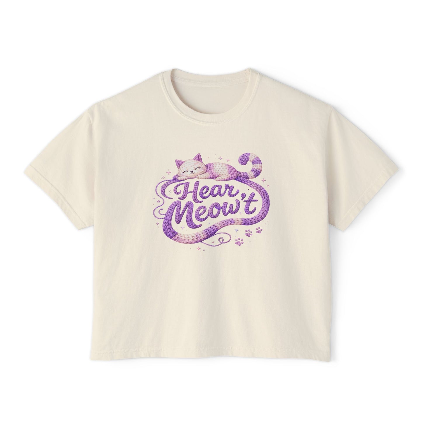 Hear Meow't - Boxy Tee