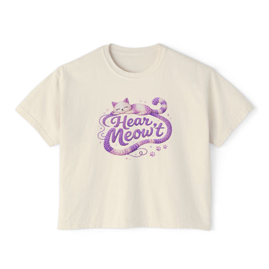 Hear Meow't - Boxy Tee