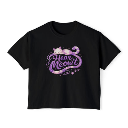 Hear Meow't - Boxy Tee
