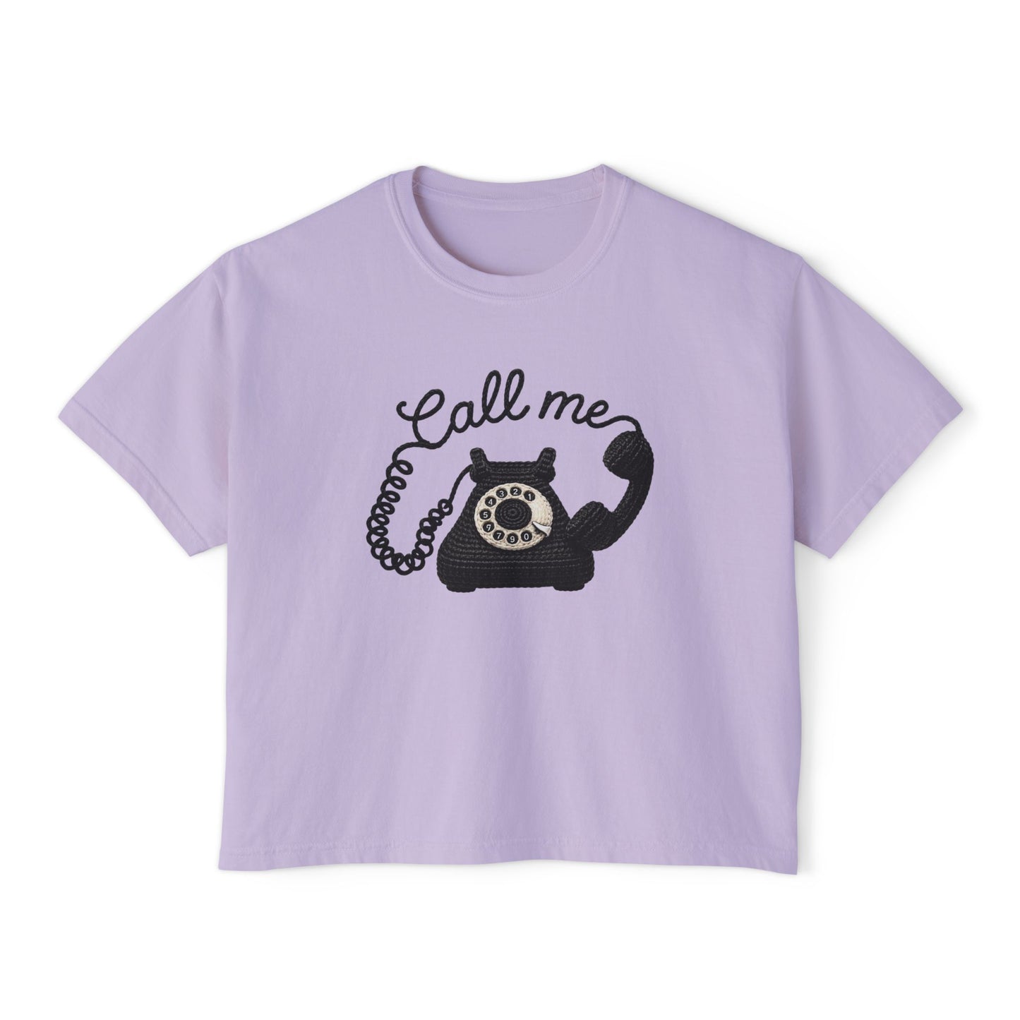 Call me - Boxy Tee