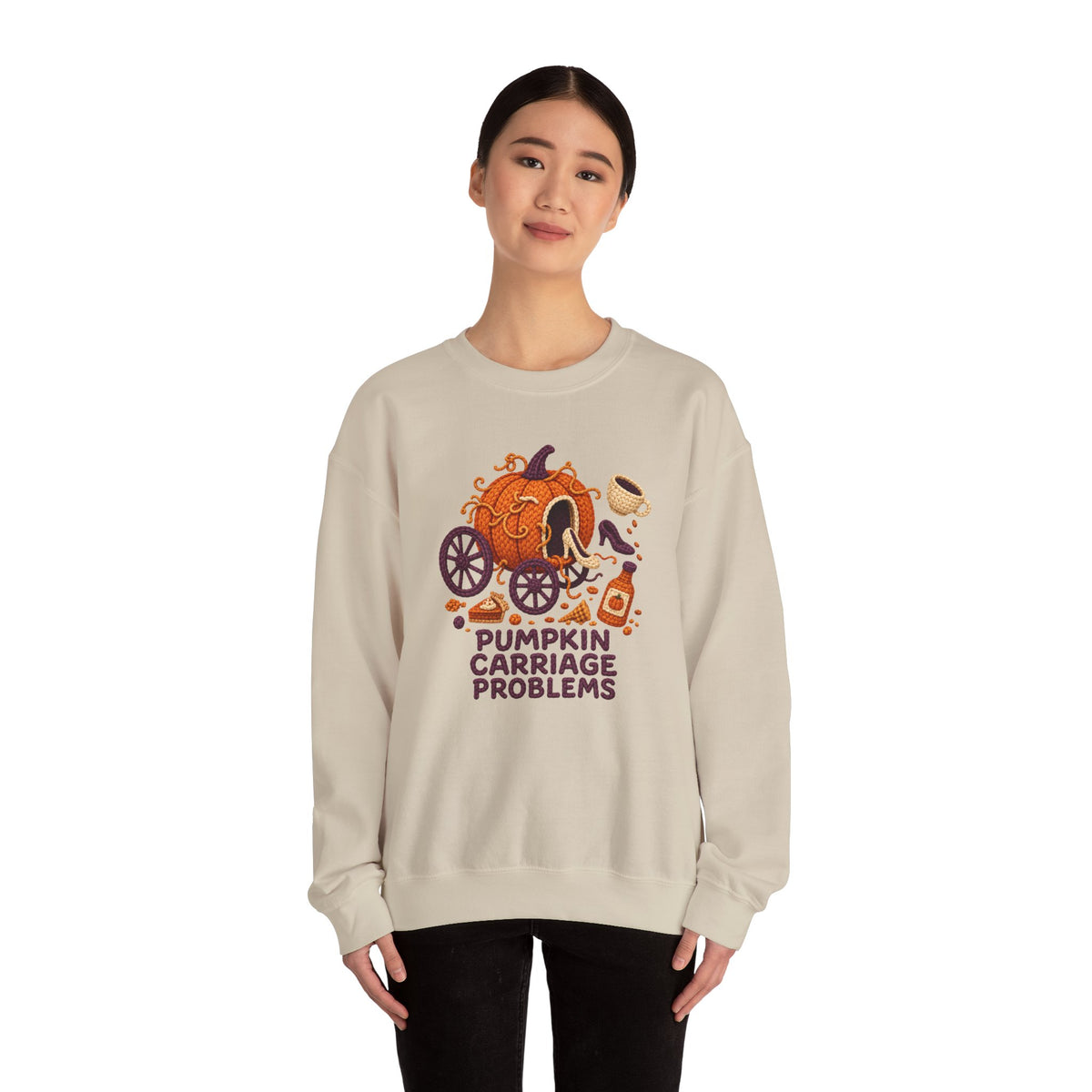 Pumpkin Carriage Problems sweatshirt - Updated